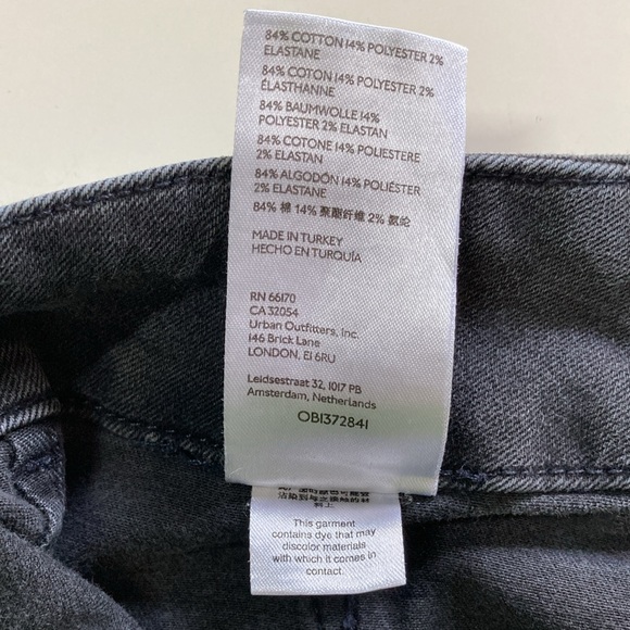 Pilcro Anthropologie The Day Tripper Womens Denim Wide Leg Crop Pants Size 29 - Picture 14 of 14